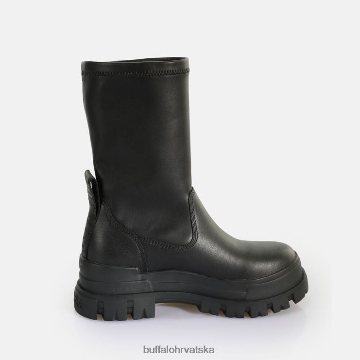 crno Buffalo aspha sockboot čizma do srednjeg gležnja veganska |čizme TDD6T808